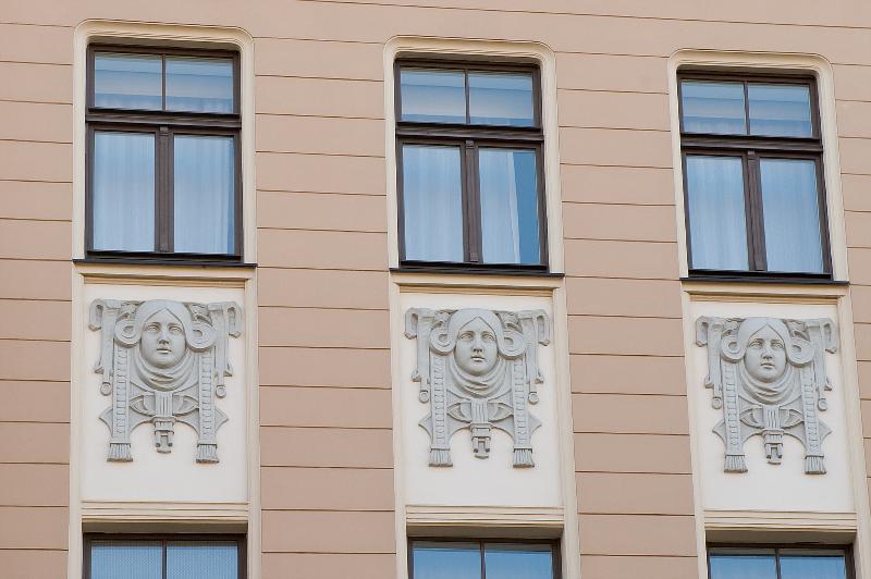 City Hotel Teater リガ エクステリア 写真